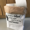 Paperbag toilet met rollen