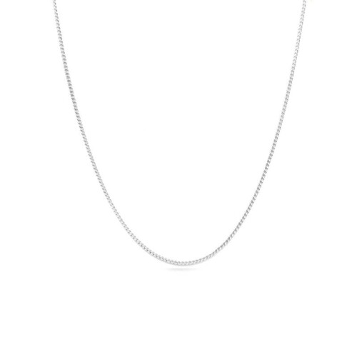 Ketting basic zilver